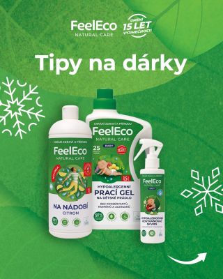 Hledáte vánoční dárky, které neomrzí a budou dávat smysl? ✨ Vánoční balíčky FeelEco spojují péči o váš zdravý domov i...